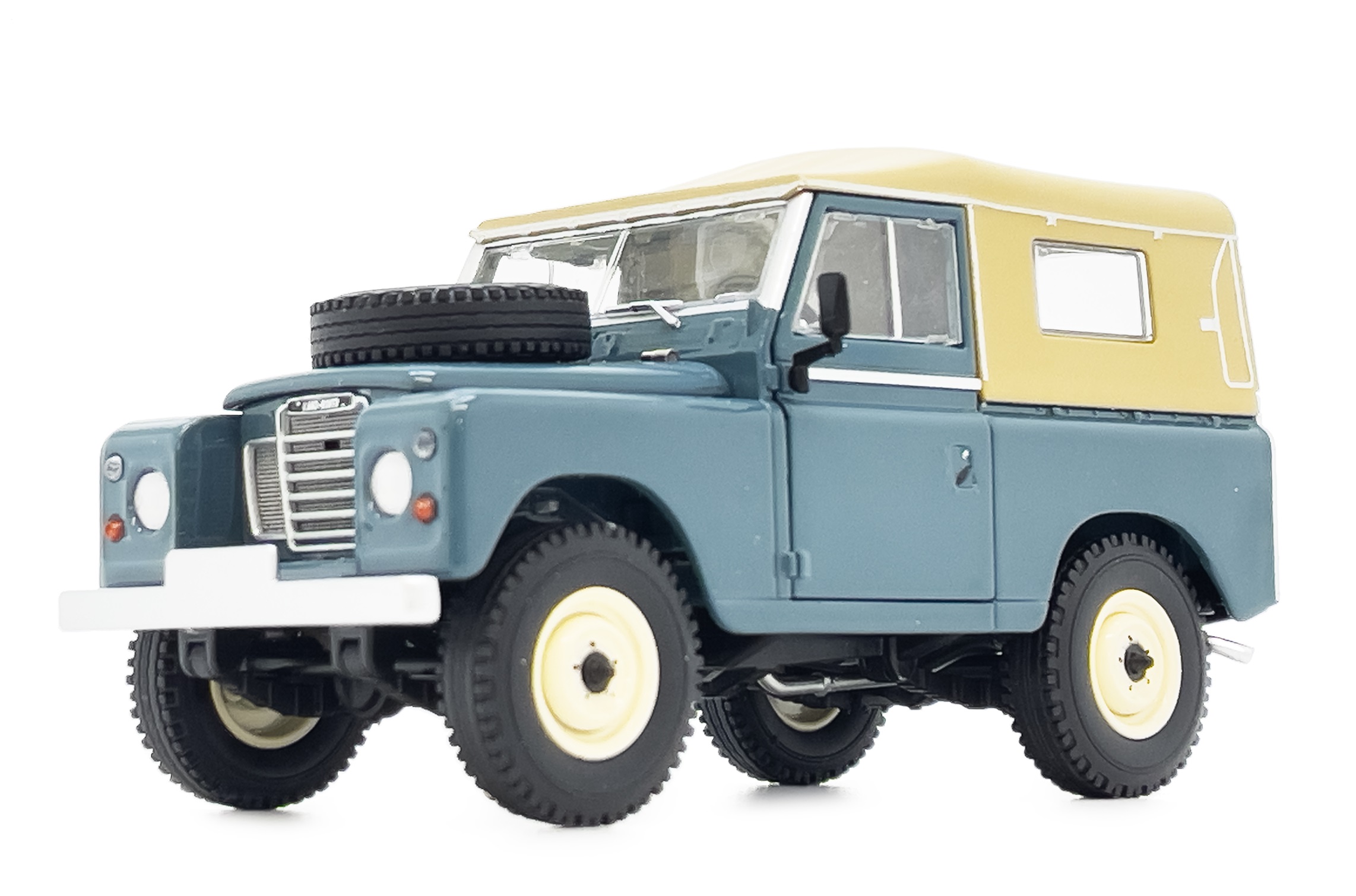 Land Rover Series 3 88 Softtop Marine Blue - 1:32